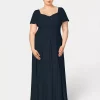 Alette Maxi Dress Navy - Murlong Cres