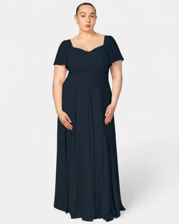 Alette Maxi Dress Navy - Murlong Cres