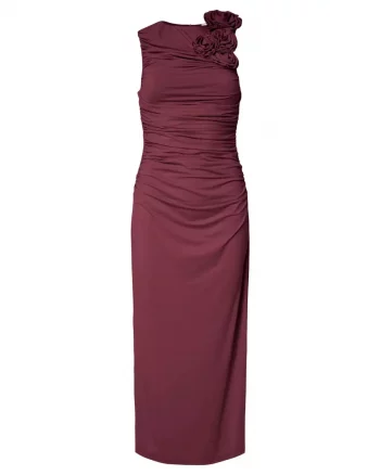 Yasdona SL Long Dress Rhododendron - YAS