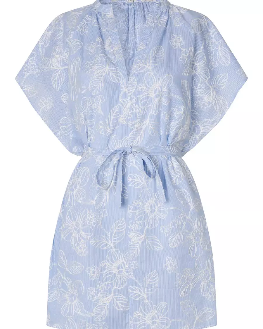 Aubrey Dress Cashmere Blue - Second Female