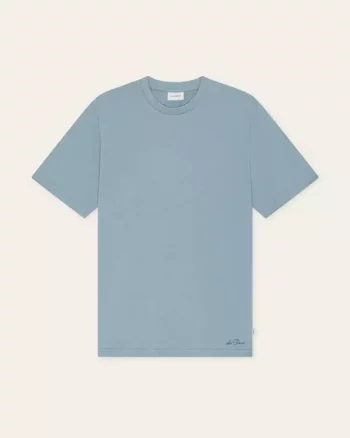 Plan T-Shirt Faded Denim Blue - Les Deux