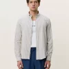 Stripe Cotton-Linen Shirt Dark Sand - Les Deux