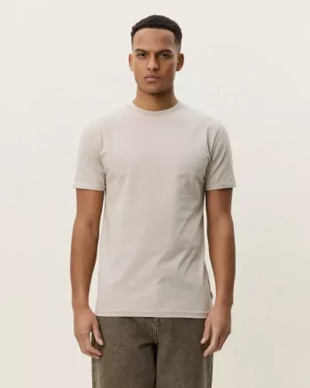 Core Contrast T-Shirt Light Sand - Les Deux