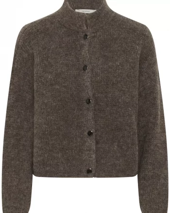 Debbie Cardigan Chestnut Melange - Gestuz