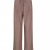 Jiho Stripe Pant Brown - Co´Couture