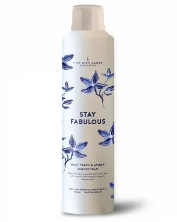 Shower Foam Rosy Peach & Amber - The Gift Label