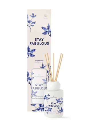 Reed Diffuser Rosy Peach & Amber- The Gift Lable