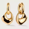 Late Plans Earrings Gold - Sparv