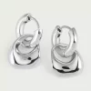 Late Plans Earrings Silver - Sparv
