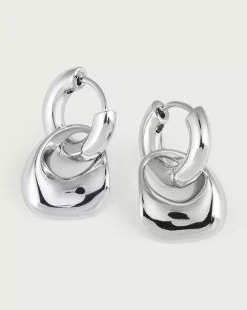 Late Plans Earrings Silver - Sparv