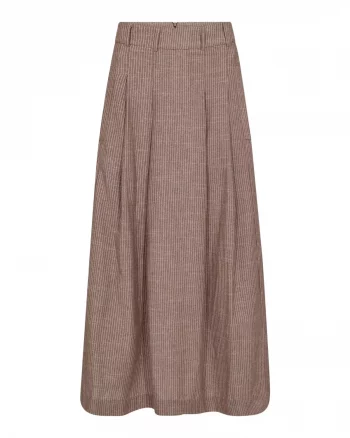Jiho Anya Pleat Skrit Brown - Co´Couture