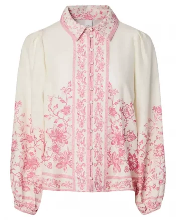 Yascoralina LS Shirt Pristine Coralina - Yas