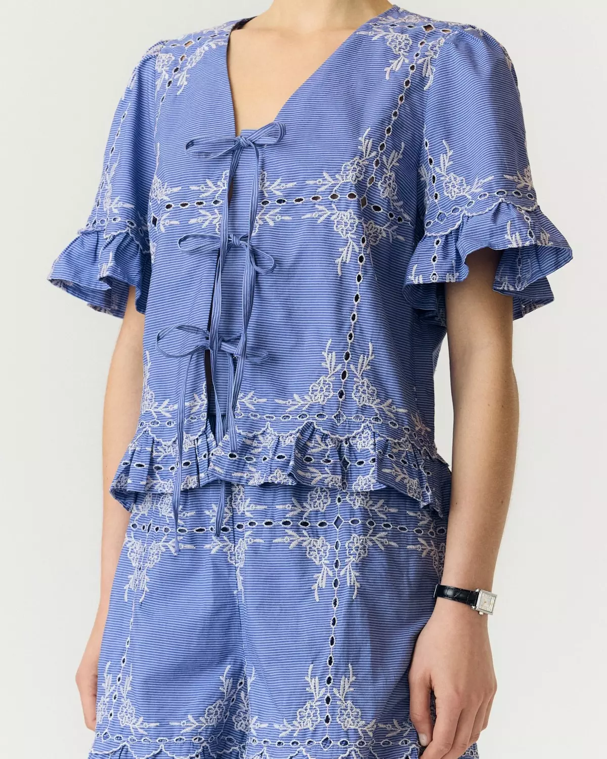 Yasellie SS Tie Top Marina Star White - Yas