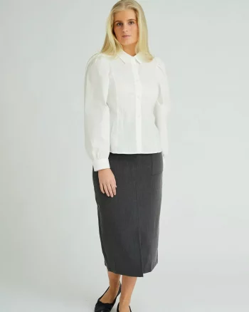 Malika Shirt Off White - A-View