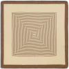 Classic Patterned Scarf Brown Beige - Sui Ava