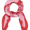 Classic Patterned Scarf Pink Red - Sui Ava