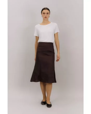 Valeria Skirt Black Coffee- Urban Pioneers