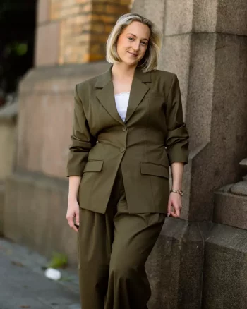 Olivia OZ Blazer Military Olive - Gestuz