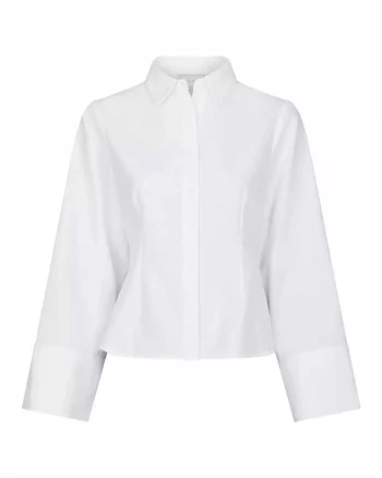 Rosa Oxford Shirt White - Neo Noir