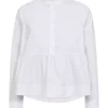 Poppy LS Flare Blouse - Co’Couture