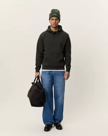 Core Seasonal Hoodie Rosin Green - Les Deux
