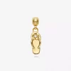 Flip flop Charm Gold - Who Is She