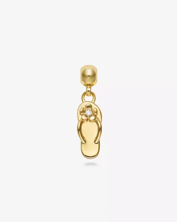 Flip flop Charm Gold - Who Is She