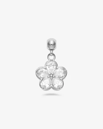 Flower Charm Silver - Who Is She