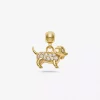 Dog Charm Gold - Who Is She