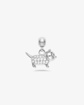 Cat Charm Silver - Who Is She
