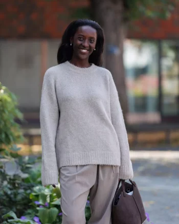 Sajeanne Sweater Blush - Samsøe Samsøe