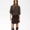 Debbie Tee Chestnut Melange - Gestuz
