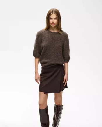 Debbie Tee Chestnut Melange - Gestuz