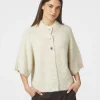 Benuta Fluffy Knit Cardigan Ivory - Neo Noir