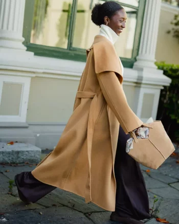 Monica Coat Camel - Urban Pioneers