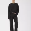 Tima LS Tee Black - Gestuz