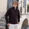 Nathan Cardigan Chocolate Brown - Urban Pioneers
