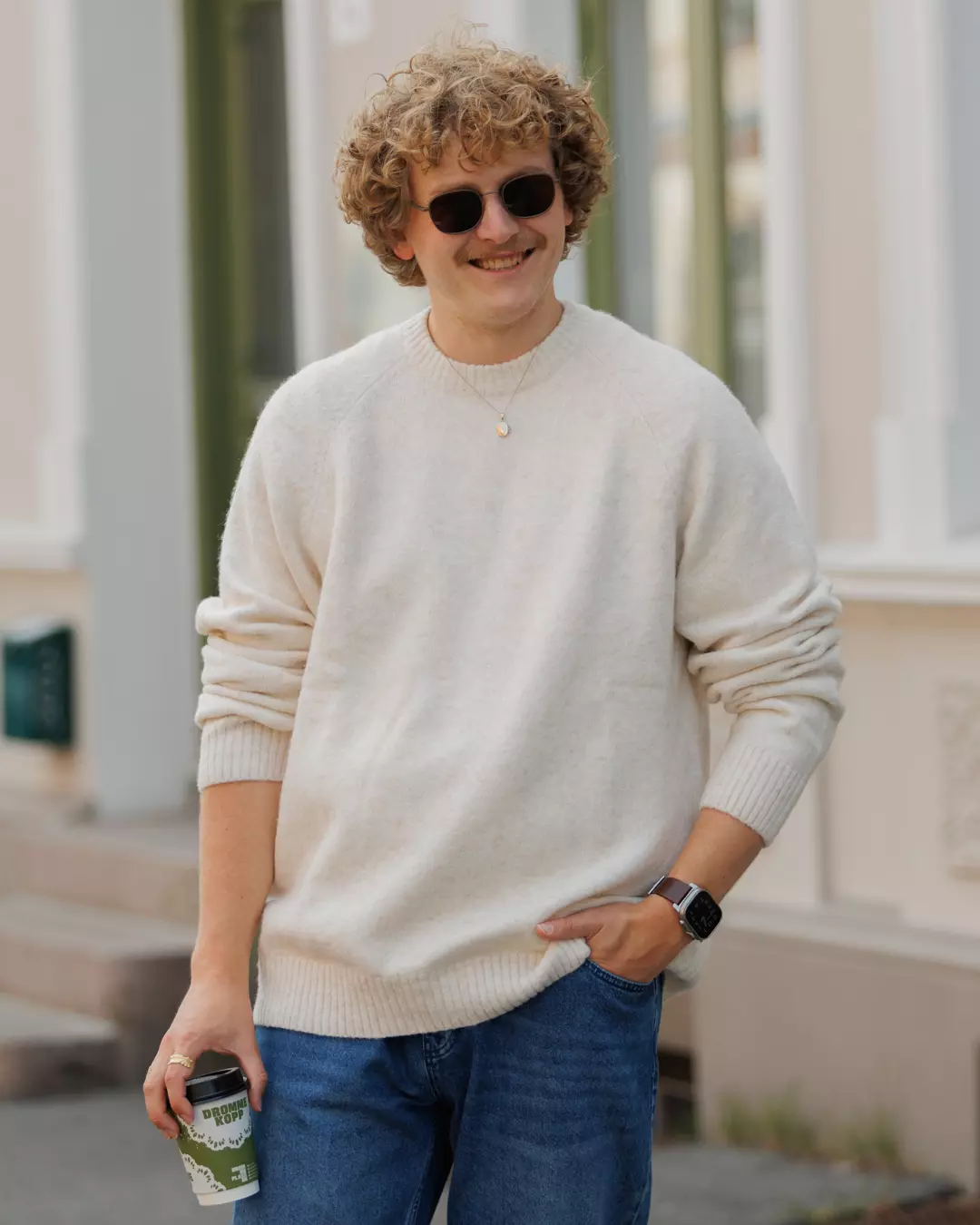 Soft Roundneck Knit Ivory - Les Deux