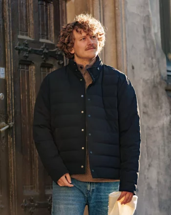 Stelvio Technical Down Jacket Dark Navy - Urban Pioneers