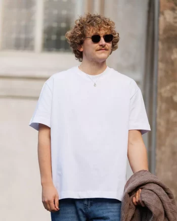 Heavyweight T- Shirt White - Les Deux