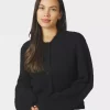 Gio Fluffy Cardigan Black - Neo Noir