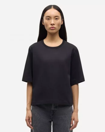 Abby T-shirt Black - Samsøe Samsøe