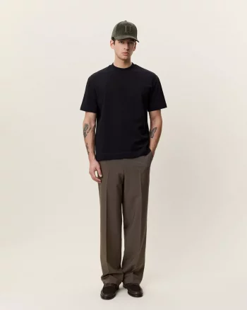 Heavyweight T- Shirt Black - Les Deux