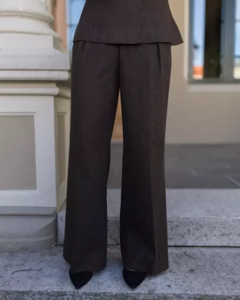 Sandra Pants Dark Brown - Urban Pioneers