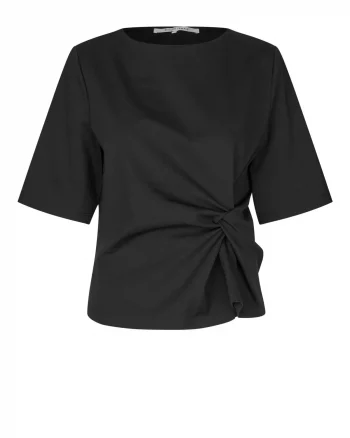 Arkai Drape Tee Black - Second Female