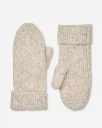 Pia Mitten Beige Mel. - Samsøe Samsøe