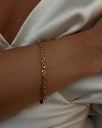 Sprinkle Bracelet Gold - Who Is She