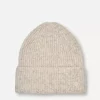 Pia Beanie Beige Mel. - Samsøe Samsøe
