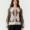 Yasjohi LS Woolblend Cardigan Oatmeal - Yas