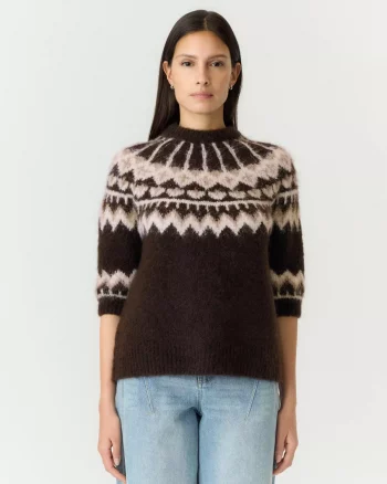 Yasdomina SS Pullover Birch - Yas